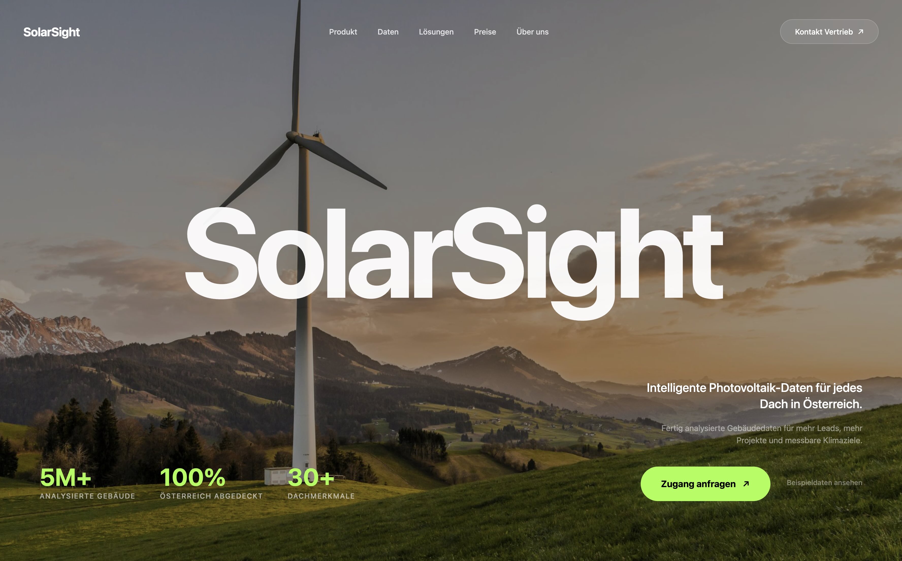 Solar Sight | Intelligente Photovoltaik-Daten für Österreich